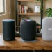 Assistentes virtuais inteligentes lado a lado: Alexa, Apple HomeKit e Google Home Assistente.